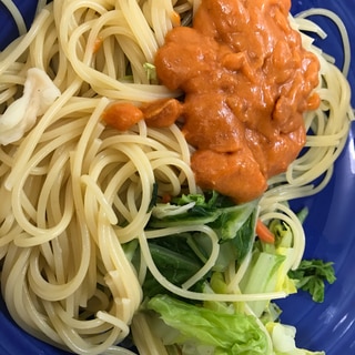 白菜パスタ